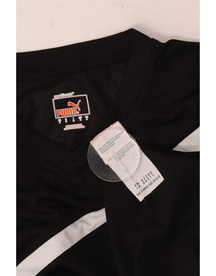 Męska koszulka Puma Top z poliestru w małe czarne paski