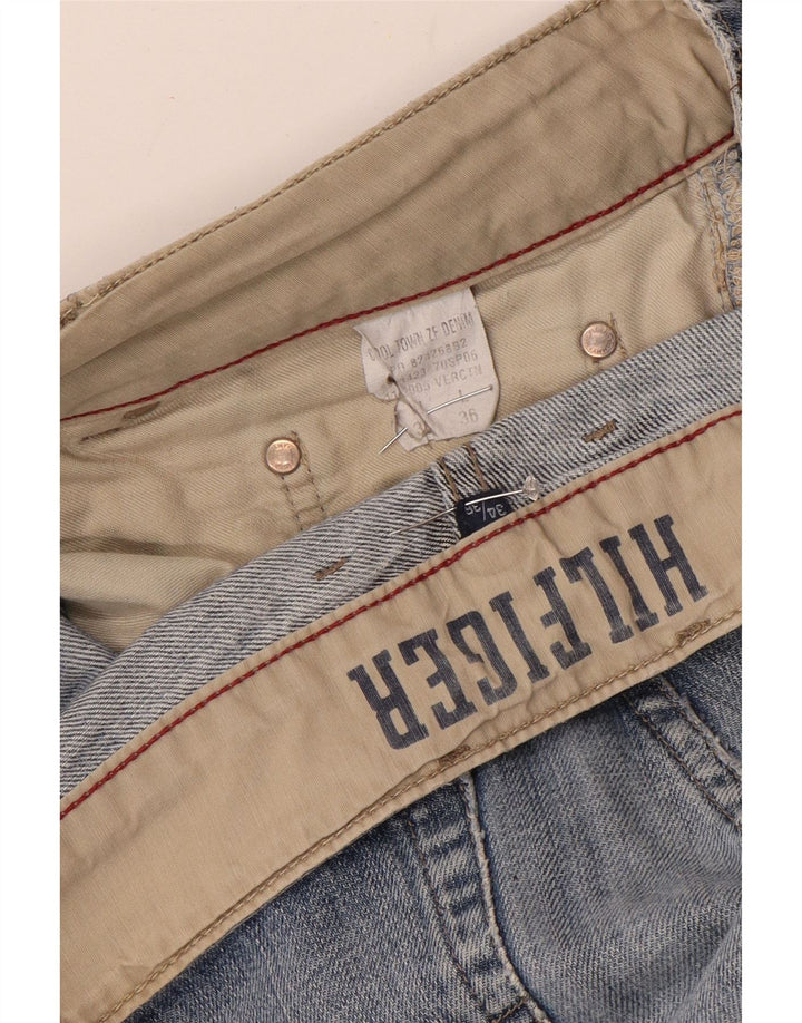 Męskie proste dżinsy Tommy Hilfiger W34 L36 niebieskie