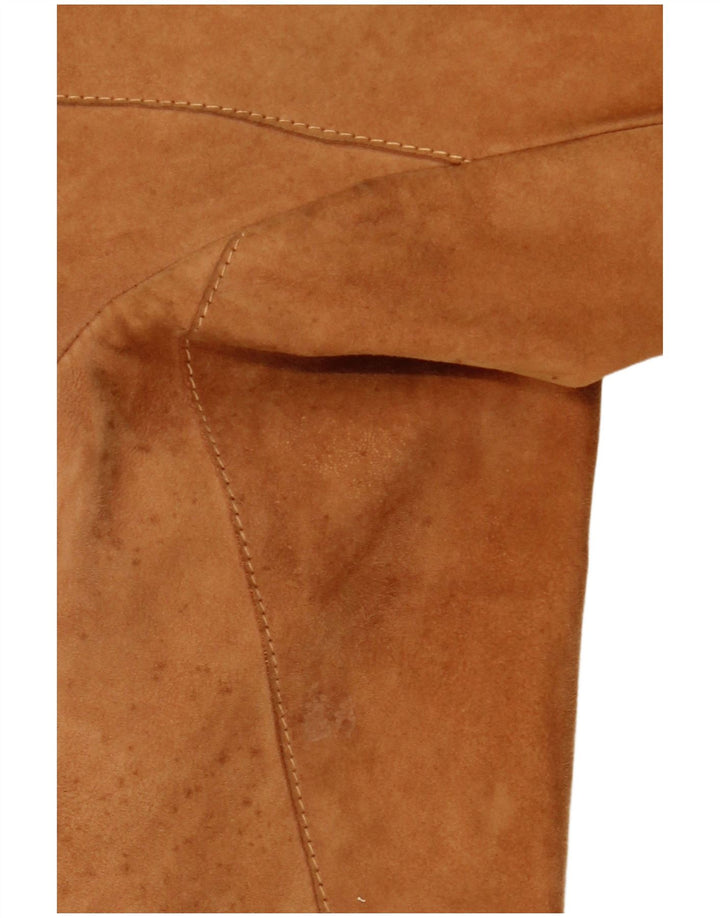 Damska marynarka zapinana na 3 guziki VINTAGE IT 42 Średni brąz