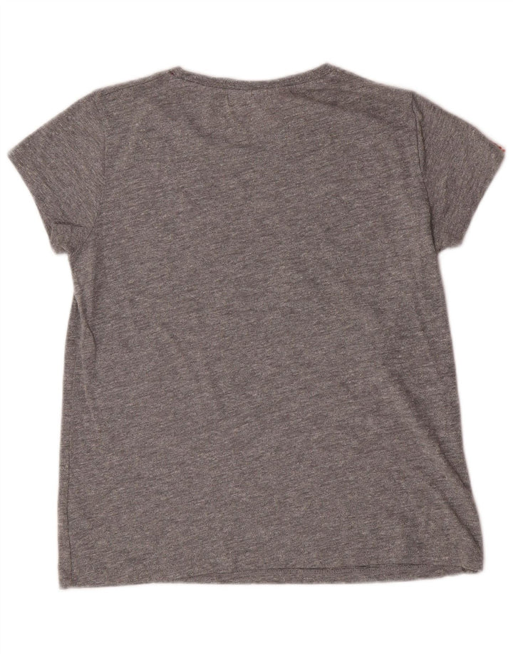 Męski T-shirt Superdry Regular Graphic Top XS, szara bawełna