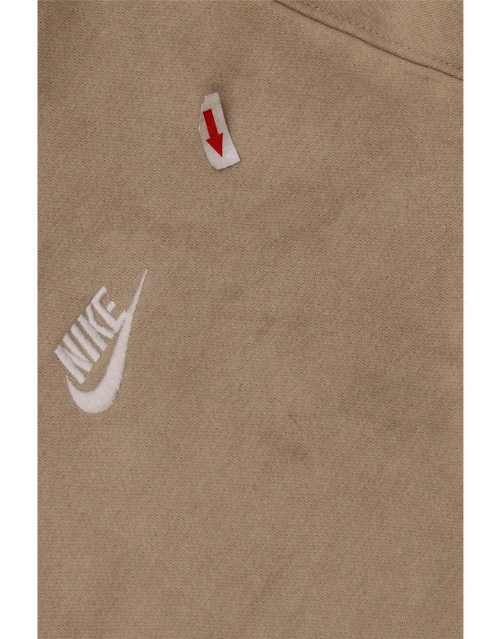 Bluza męska Nike, duża, beżowa, bawełniana