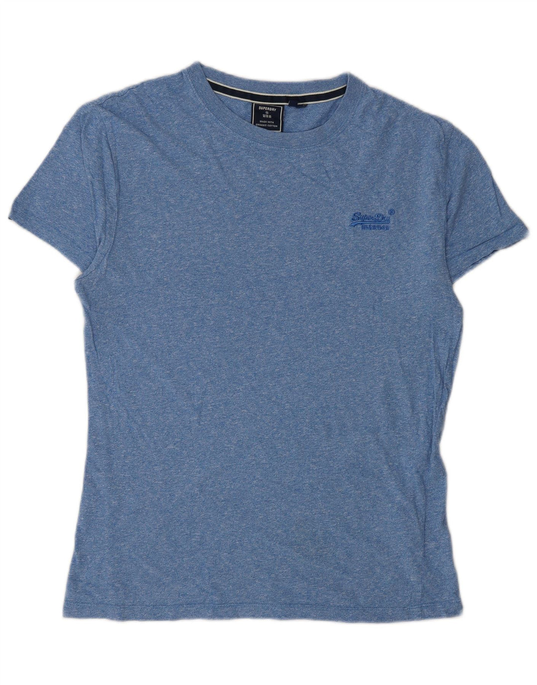T-shirt męski Superdry, mały, niebieski, bawełniany