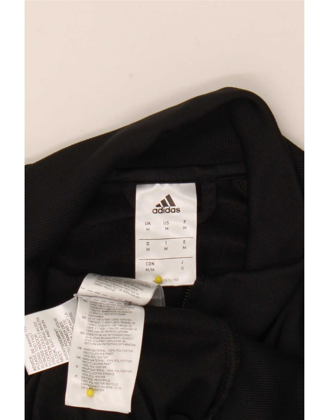 Adidas Męska bluza dresowa Top Jacket Medium Black Colorblock Poliester