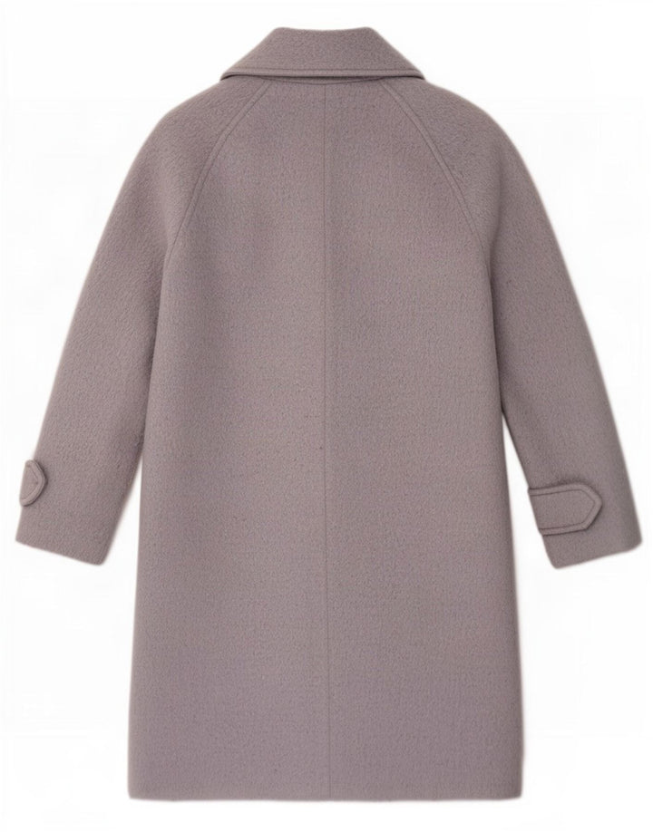 Dwurzędowy płaszcz damski Zara UK 10 Small Blue