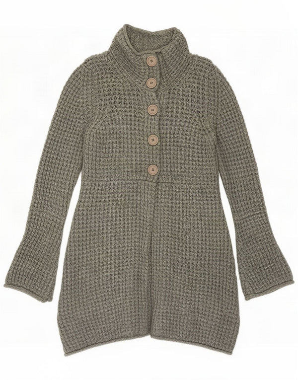 Damski sweter kardigan French Connection UK 10 Small Grey Wool