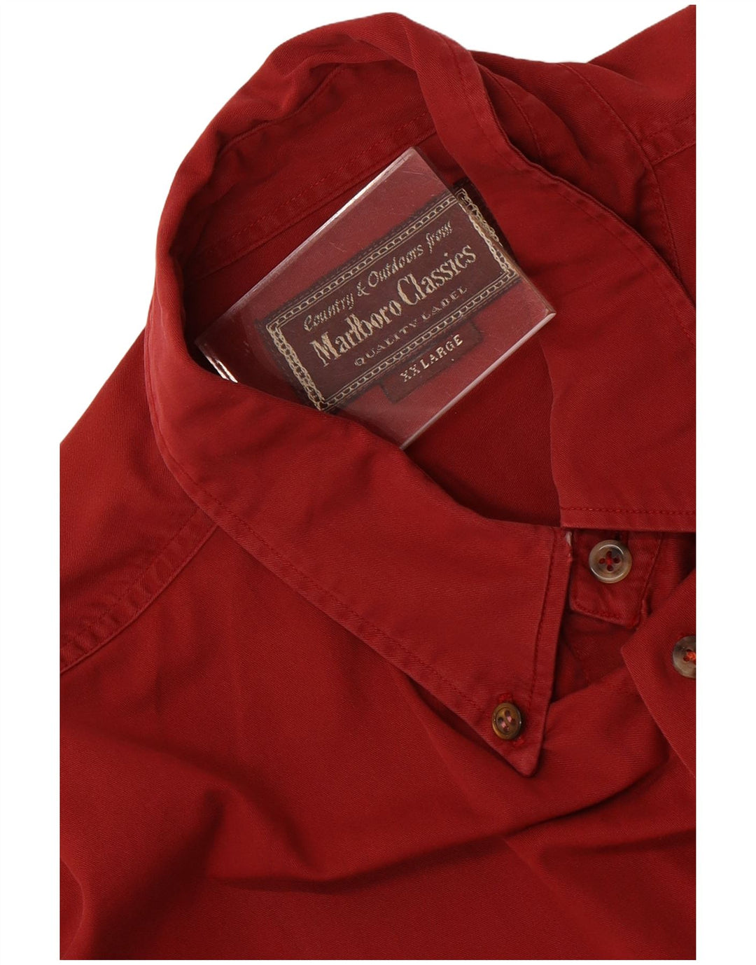 Koszula męska Marlboro Classics 2XL czerwona