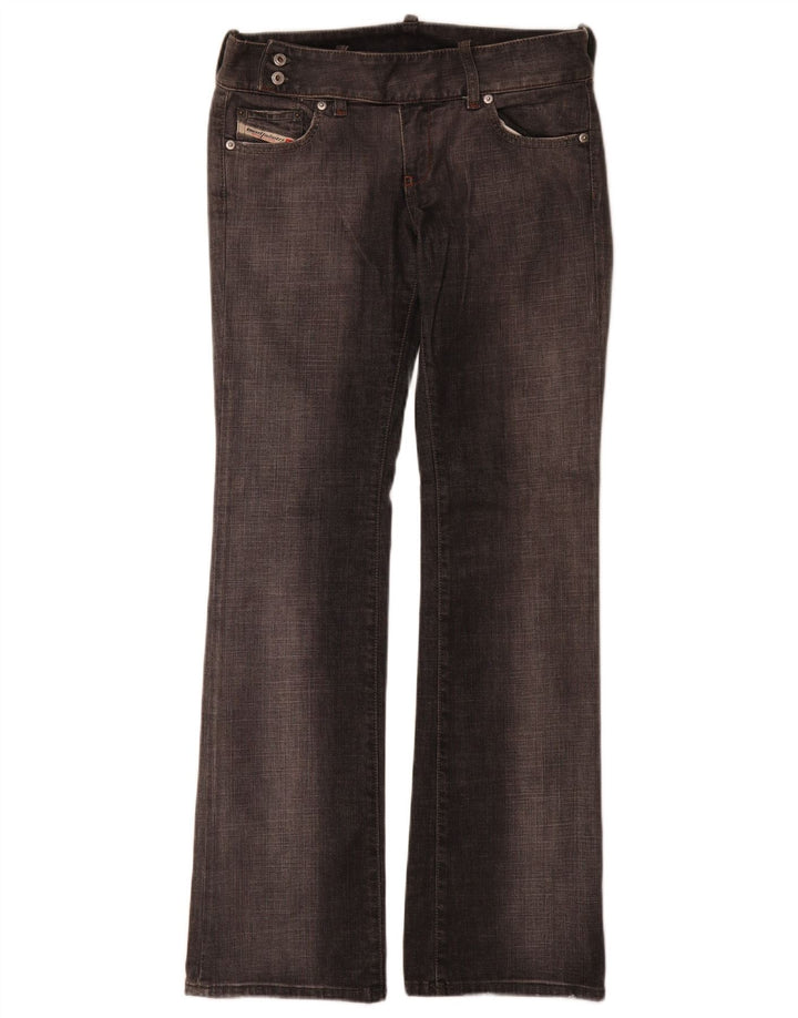 Damskie jeansy Bootcut Diesel W28 L32 Szara bawełna