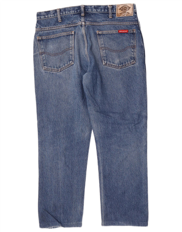 Męskie proste dżinsy Dickies W34 L27 Niebieskie