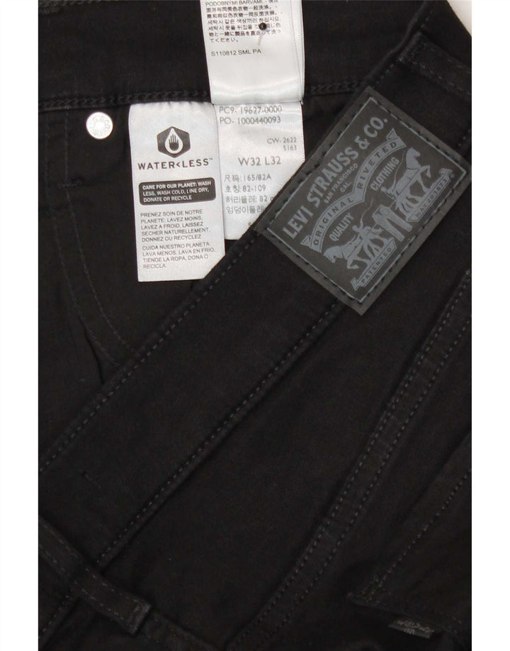 Damskie jeansy Levi's 312 Shaping W32 L32 Czarna bawełna