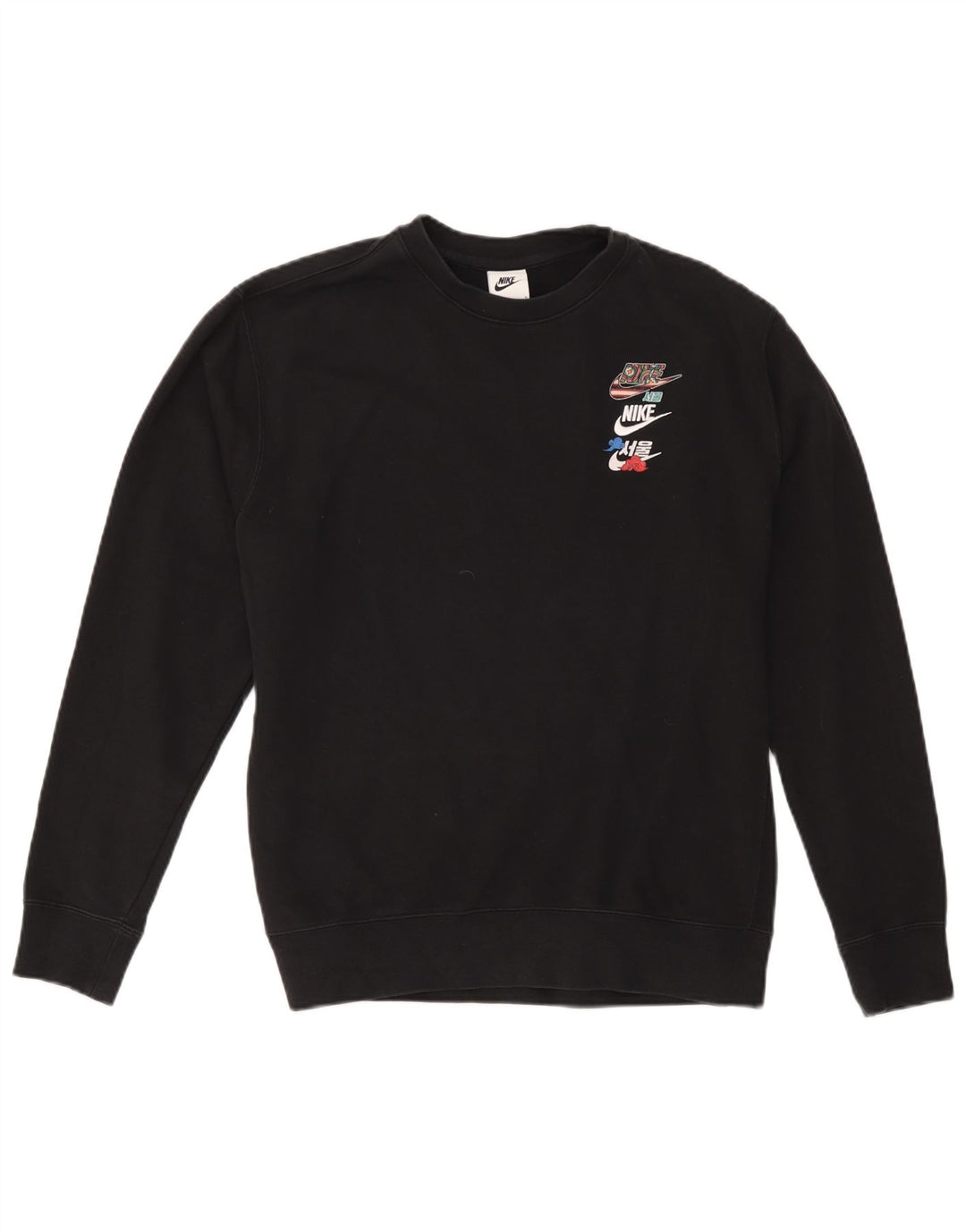 Damska bluza dresowa Nike UK 16, duża, czarna bawełna
