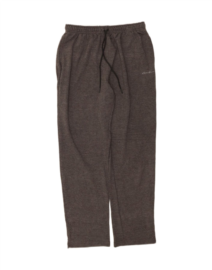 EDDIE BAUER Mens Tracksuit Trousers Medium  Grey Polyester Vintage Eddie Bauer and Second-Hand Eddie Bauer from Messina Hembry 