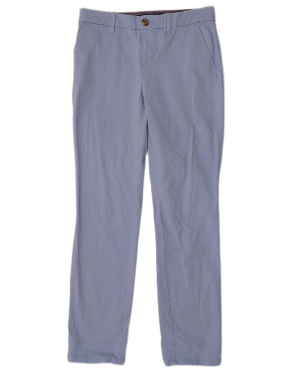 Damskie spodnie chino Tommy Hilfiger US 4 Small W28 L28 Niebieska bawełna