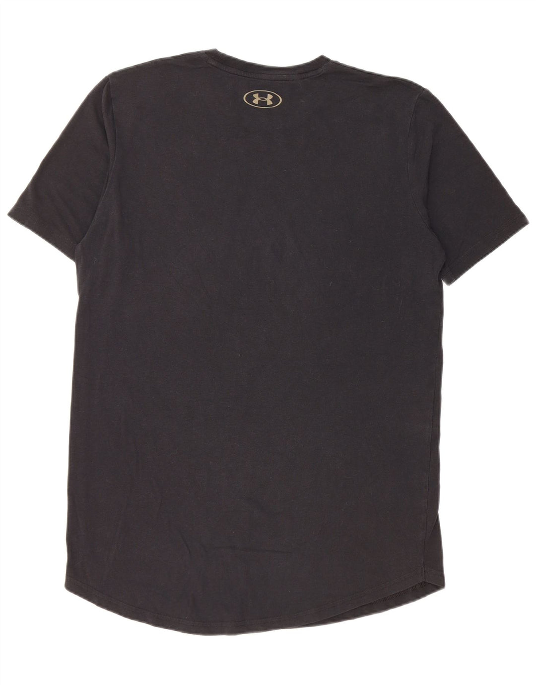 Męski T-shirt z grafiką UNDER ARMOUR, mały, czarny
