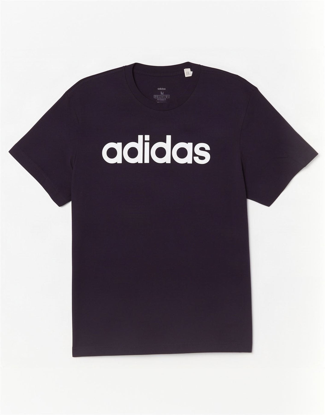 Męska koszulka z grafiką Adidas, średnia, granatowa, bawełniana