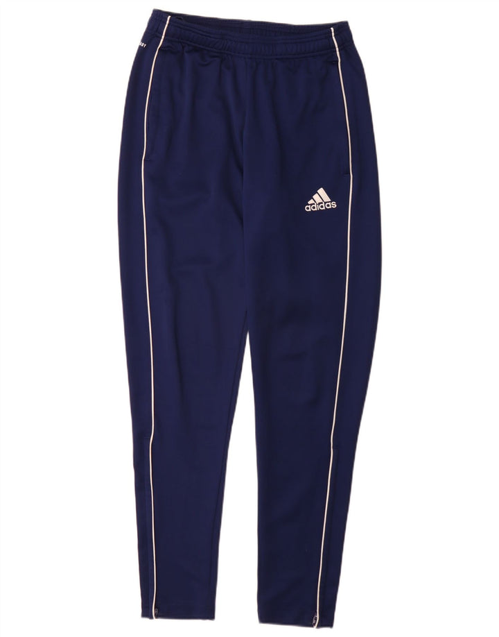 Męskie spodnie dresowe Adidas Aeroready, małe, granatowe, z poliestru