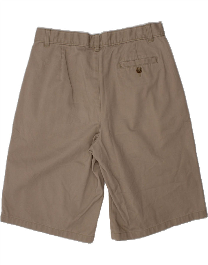 IZOD Boys Regular Chino Shorts 15-16 Years W30 Beige Cotton Vintage Izod and Second-Hand Izod from Messina Hembry 