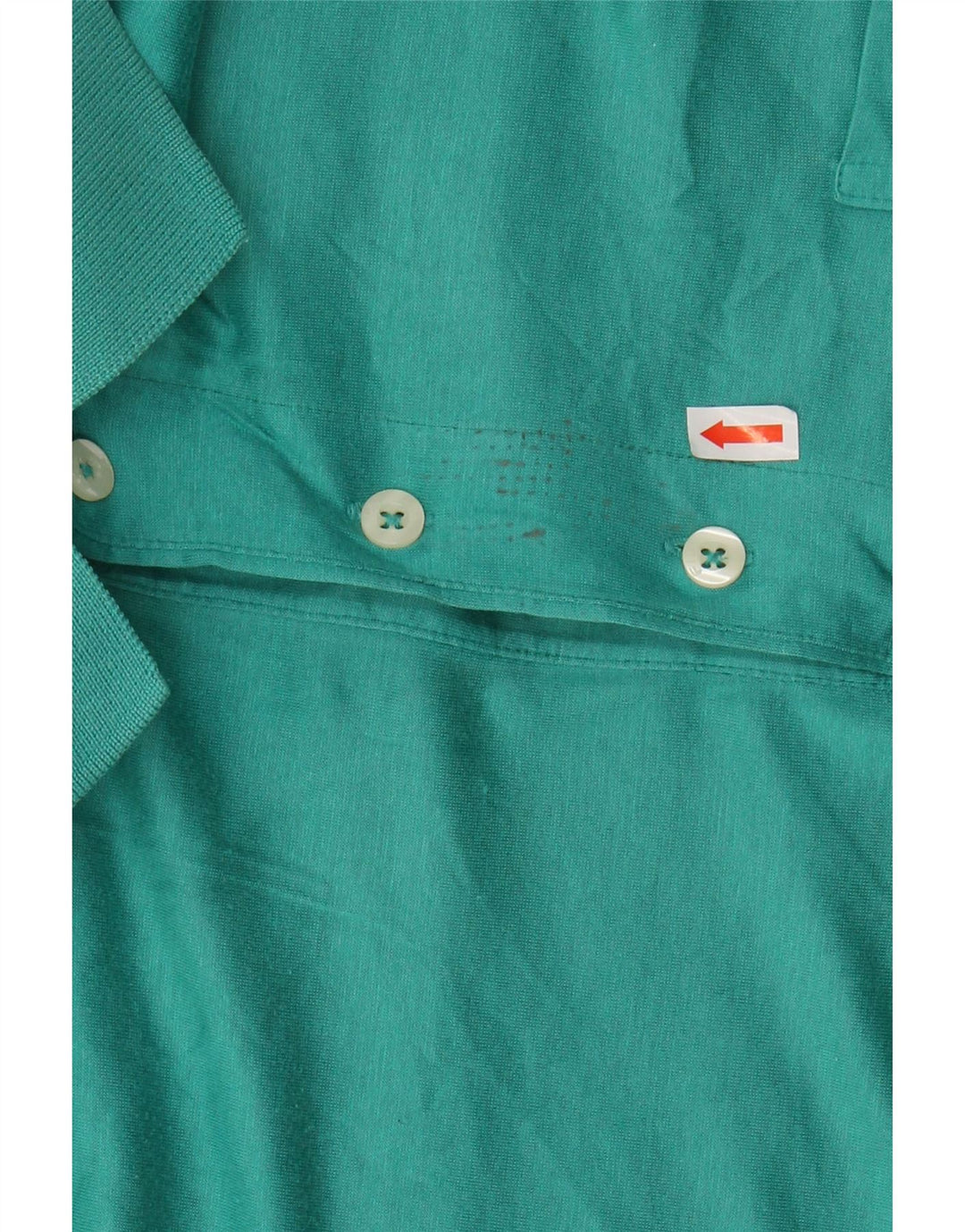 Męska koszulka polo FILA IT 46 Small, zielona bawełniana