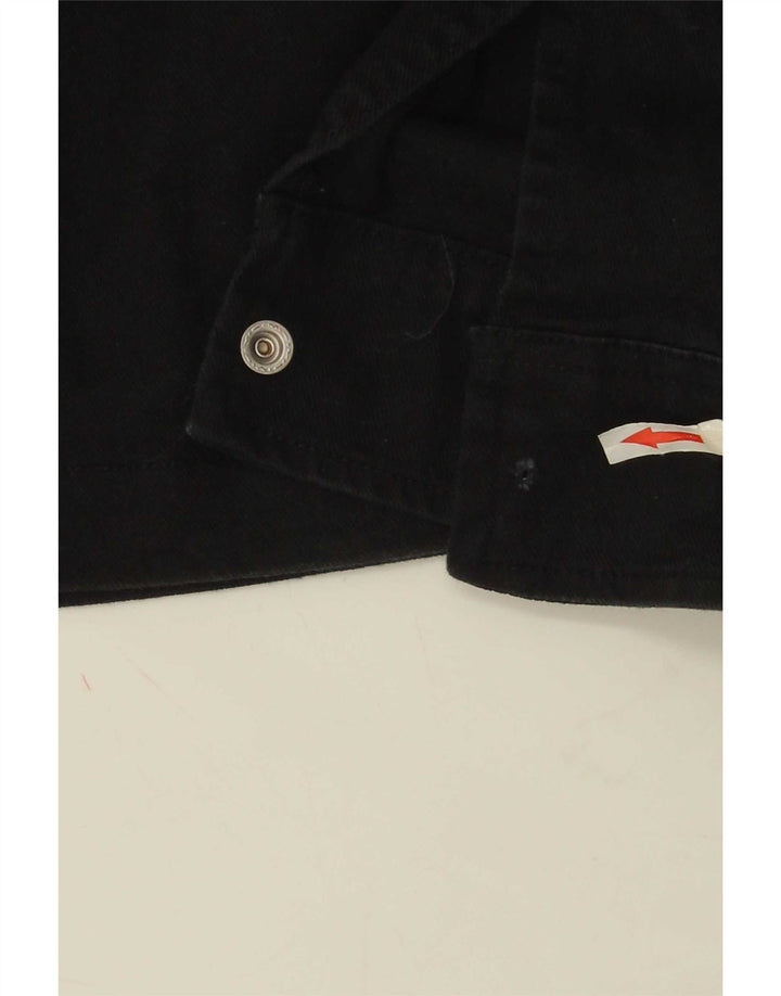 Męska kurtka bomberka Zara UK 42 XL, czarna bawełna