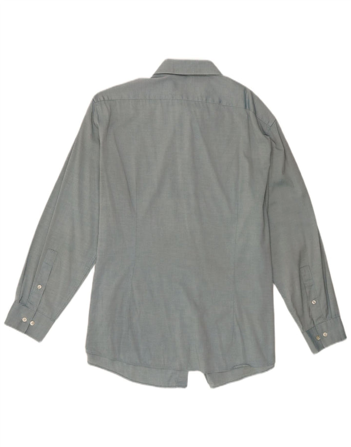 Koszula męska slim fit Dkny, rozmiar 17, XL, niebieska