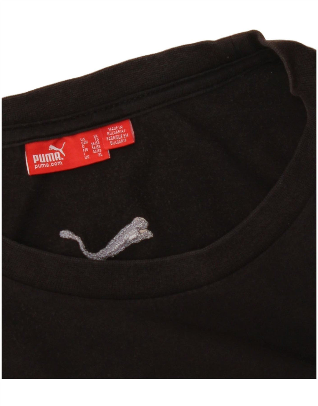 Męski T-shirt z grafiką PUMA, XL, czarny