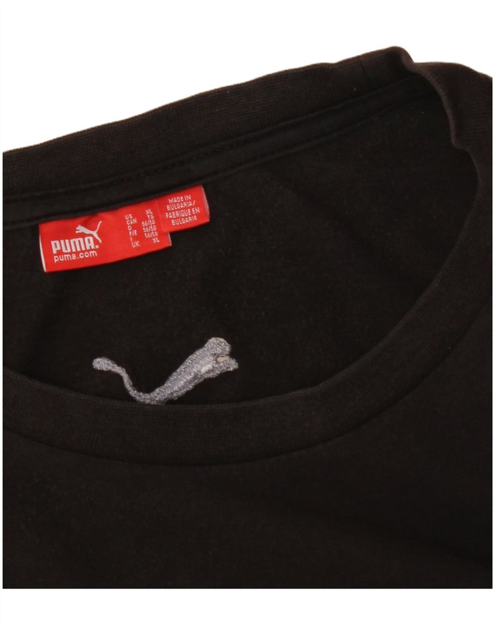 Męski T-shirt z grafiką PUMA, XL, czarny