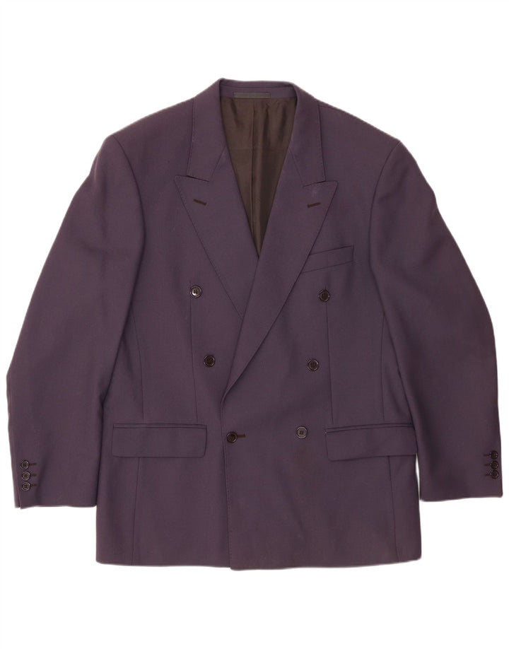 DOUGLAS Męska marynarka dwurzędowa EU 50, duża, granatowa