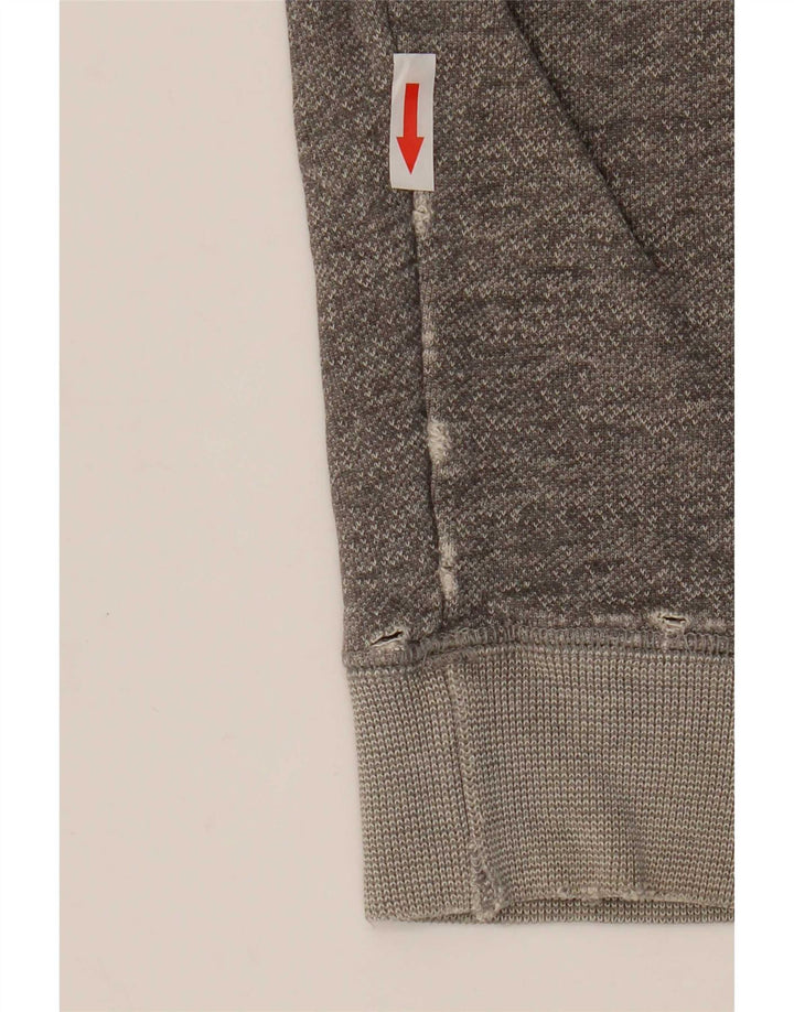 Damska bluza dresowa Jack Wills UK 12, średnia szara, nakrapiana bawełna