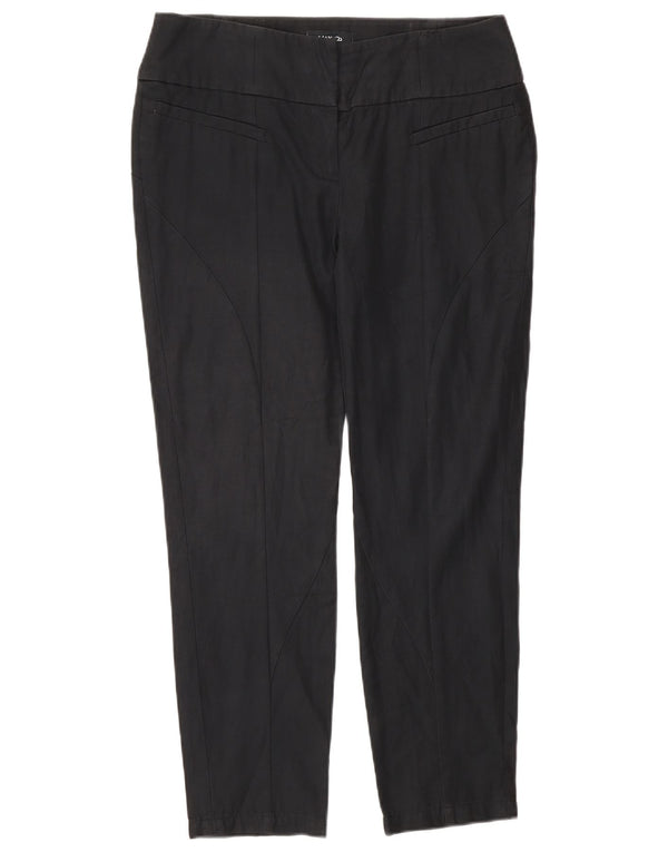 Damskie spodnie typu skinny Chino Max & Co. UK 12 Medium W30 L27 Czarna bawełna