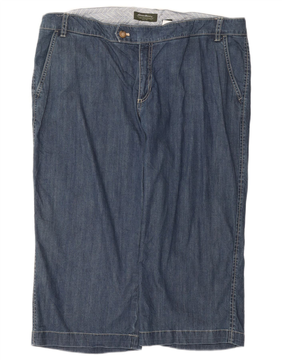 Damskie spodenki jeansowe Eddie Bauer US 18 2XL W38 Niebieskie bawełniane