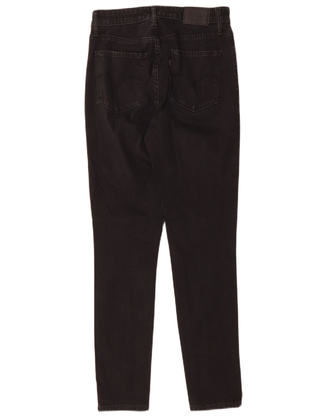 LEVI'S Damskie jeansy skinny z wysokim stanem 721 W28 L28 Czarna bawełna