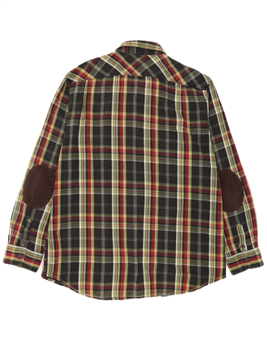 Marlboro Classics Męska koszula flanelowa w kratkę o dopasowanym kroju 3XL w czarną kratkę