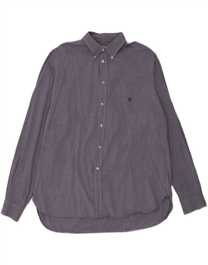 CERRUTI 1881 Mens Shirt Size 45 XL Blue