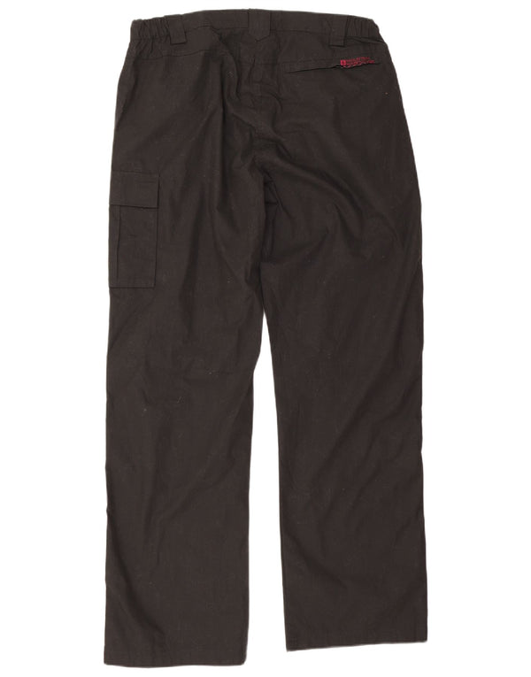 Spodnie damskie Mountain Warehouse Straight Cargo UK 14 Large W32 L30 Black