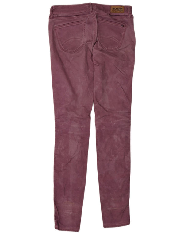 Damskie jeansy Skinny Tommy Hilfiger W29 L34 fioletowe