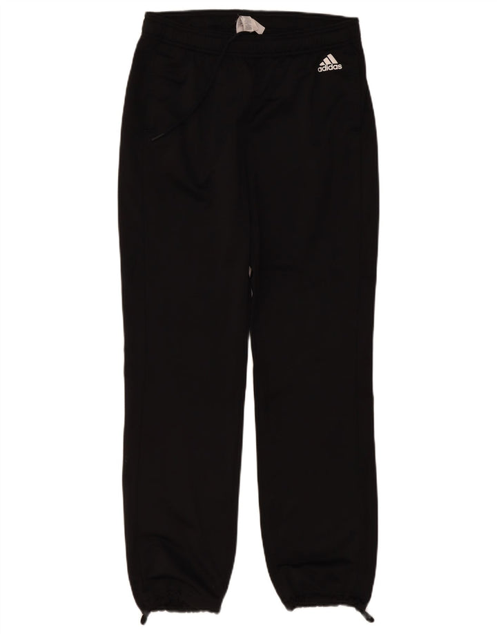 Damskie spodnie dresowe Adidas Joggers UK 12/14 Średni czarny poliester