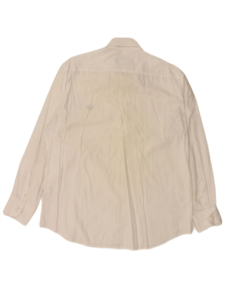 Koszula męska FRED PERRY Slim Fit 2XL, biała, bawełniana