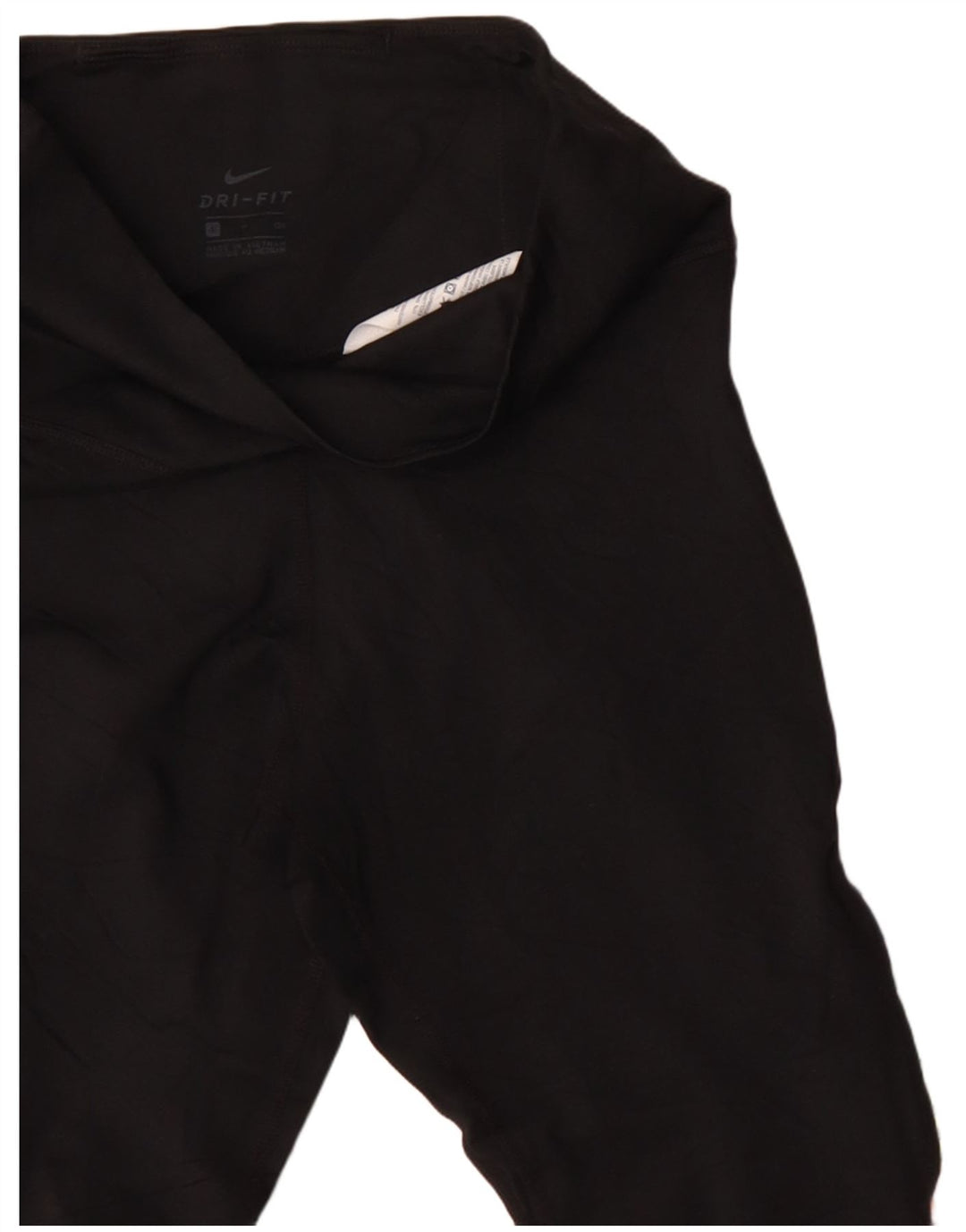 Damskie legginsy Nike Dri Fit UK 8, mały, czarny, geometryczny poliester