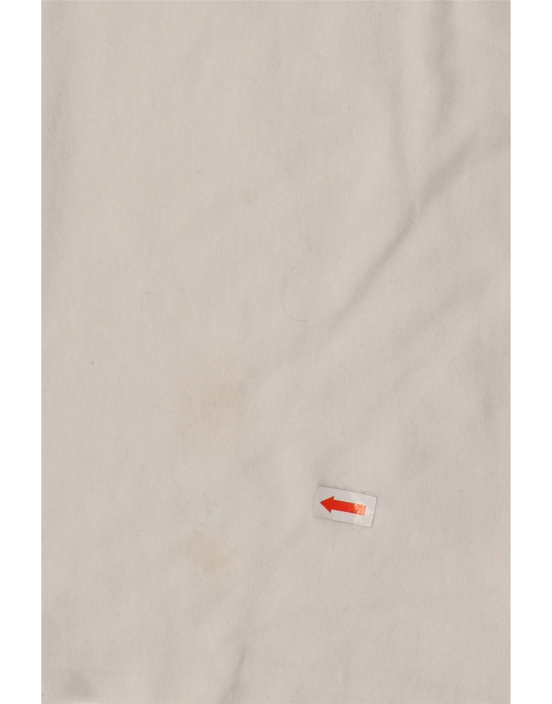 T-shirt damski ADIDAS Top UK 14, duży, bawełniany w kolorze złamanej bieli