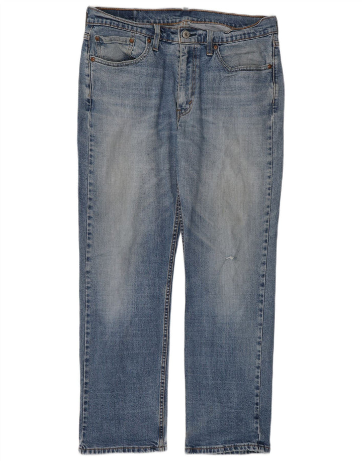 Męskie jeansy Levi's 514 Straight W33 L30 Niebieskie bawełniane