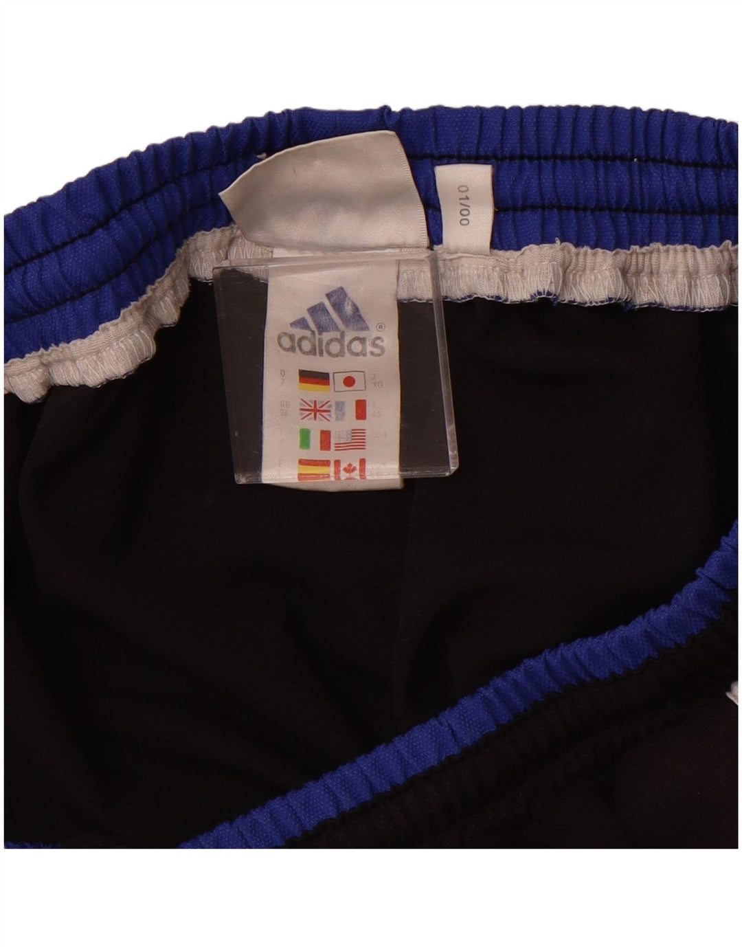ADIDAS Mens Climalite Sport Shorts Large  Navy Blue Polyester