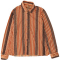 Koszula damska VINTAGE IT 50 XL w beżowe paski