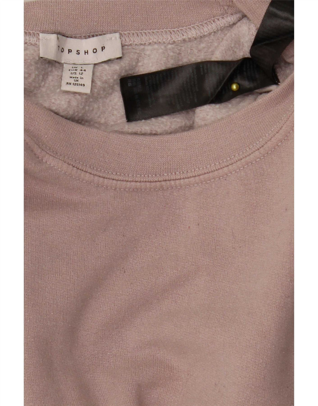 Damski sweter oversize Topshop UK 16, duży, różowy poliester