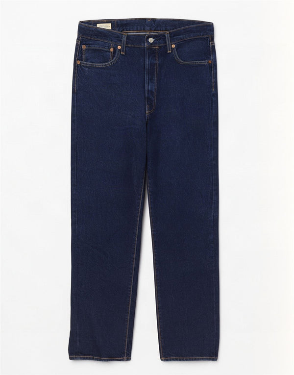 Męskie dżinsy Levi's 501 Straight W32 L32 Granatowa bawełna