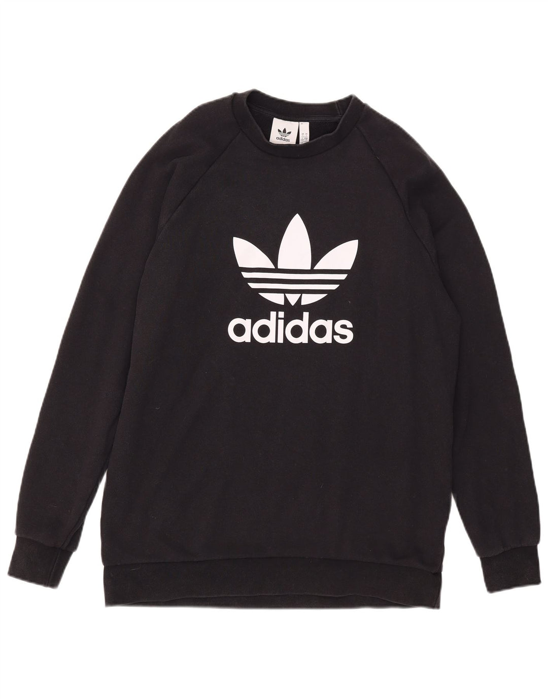 Adidas Męska bluza z grafiką, duża, czarna, bawełniana
