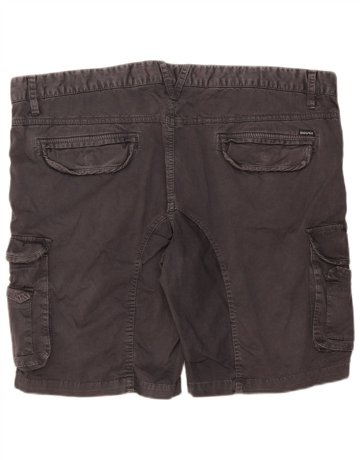 Męskie spodenki cargo Brugi IT 58 4XL W42 szare