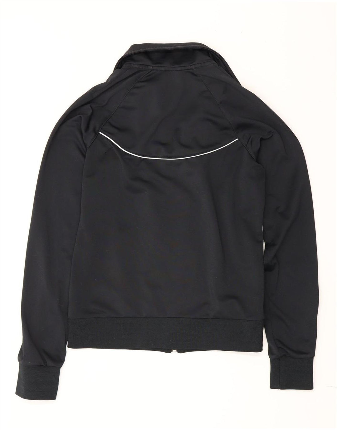 Damska kurtka dresowa Nike UK 8, mała, czarna, poliestrowa