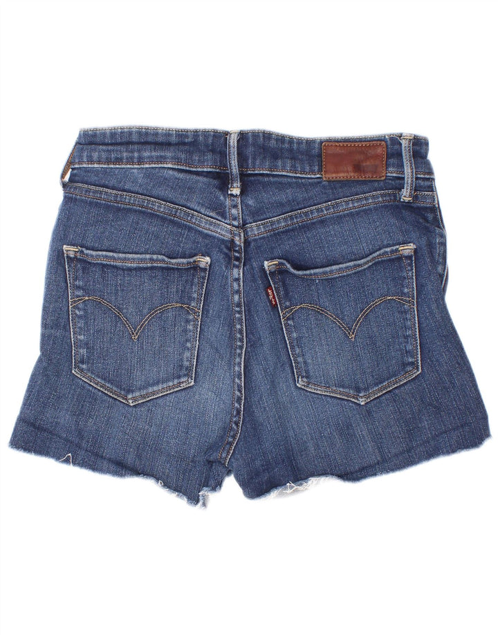 Damskie spodenki jeansowe Levi's W25 XS, niebieska bawełna