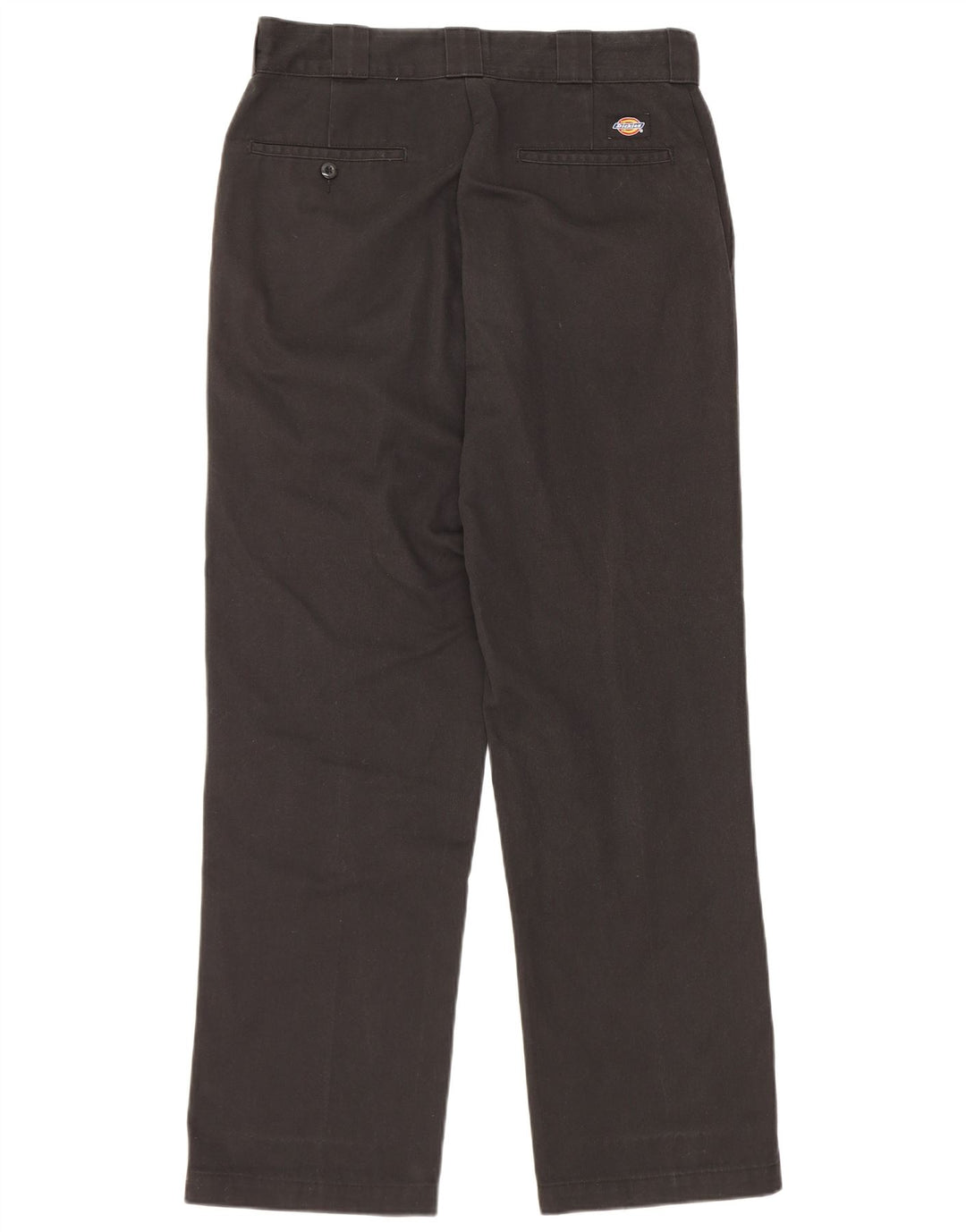 Męskie proste spodnie chino Dickies W33 L32 Czarny poliester