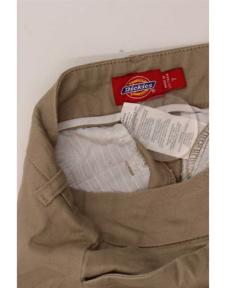 Spodnie damskie Dickies Bootcut US 7 Medium W30 L31 Beżowa bawełna