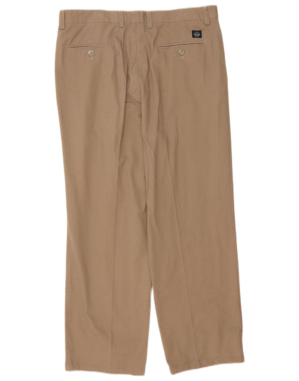Dockers Mens Pegged Chino Trousers W38 L30 Beige Cotton